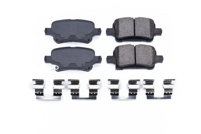 PowerStop Power Stop 17-18 Buick LaCrosse Rear Z17 Evolution Ceramic Brake Pads w/Hardware - Brakes Rotors &