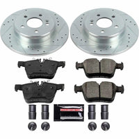PowerStop Power Stop 17-18 Mercedes-Benz C300 Rear Z23 Evolution Sport Brake Kit - Brakes Rotors & Pads