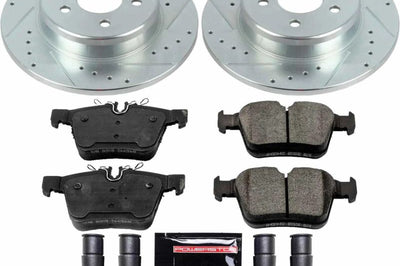 PowerStop Power Stop 17-18 Mercedes-Benz C300 Rear Z23 Evolution Sport Brake Kit - Brakes Rotors & Pads