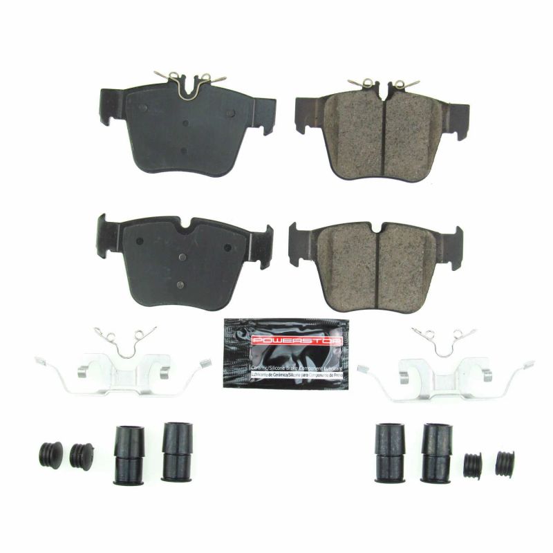 PowerStop Power Stop 17-18 Mercedes-Benz C43 AMG Rear Z23 Evolution Sport Brake Pads w/Hardware - Brakes Rotors &
