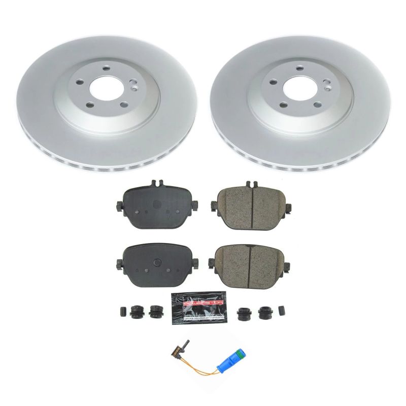 PowerStop Power Stop 17-18 Mercedes-Benz E43 AMG Rear Z17 Evolution Geomet Coated Brake Kit - Brakes Rotors & Pads