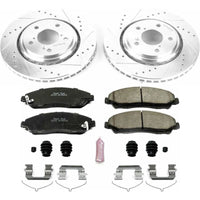 PowerStop Power Stop 17-19 Acura MDX Front Z23 Evolution Sport Brake Kit - Brakes Rotors & Pads