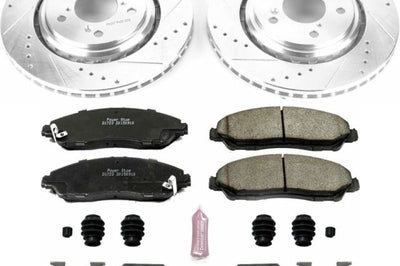 PowerStop Power Stop 17-19 Acura MDX Front Z23 Evolution Sport Brake Kit - Brakes Rotors & Pads