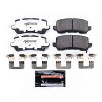 PowerStop Power Stop 17-19 Acura MDX Rear Z26 Extreme Street Brake Pads w/Hardware - Brakes Rotors &
