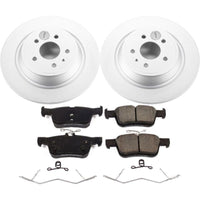 PowerStop Power Stop 17-19 Ford Escape Rear Z17 Evolution Geomet Coated Brake Kit - Brakes Rotors & Pads