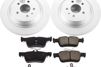 PowerStop Power Stop 17-19 Ford Escape Rear Z17 Evolution Geomet Coated Brake Kit - Brakes Rotors & Pads