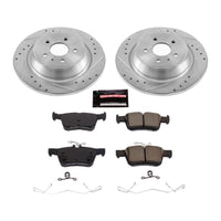 PowerStop Power Stop 17-19 Ford Escape Rear Z23 Evolution Sport Brake Kit - Brakes Rotors & Pads