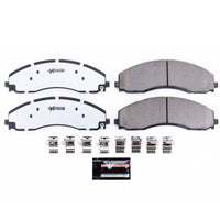 PowerStop Power Stop 17-19 Ford F-450 Super Duty Rear Z36 Truck & Tow Brake Pads w/Hardware - Brakes Rotors