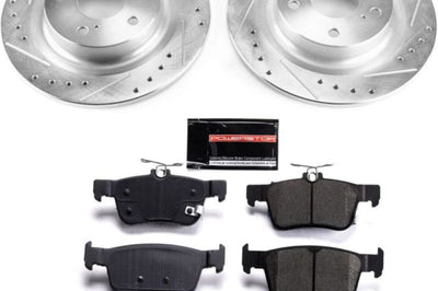 PowerStop Power Stop 17-19 Honda Civic Rear Z23 Evolution Sport Brake Kit - Brakes Rotors & Pads