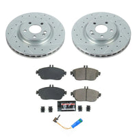 PowerStop Power Stop 17-19 Infiniti QX30 Front Z23 Evolution Sport Brake Kit - Brakes Rotors & Pads