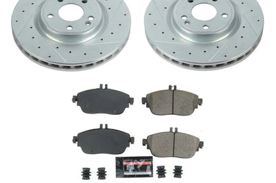 PowerStop Power Stop 17-19 Infiniti QX30 Front Z23 Evolution Sport Brake Kit - Brakes Rotors & Pads