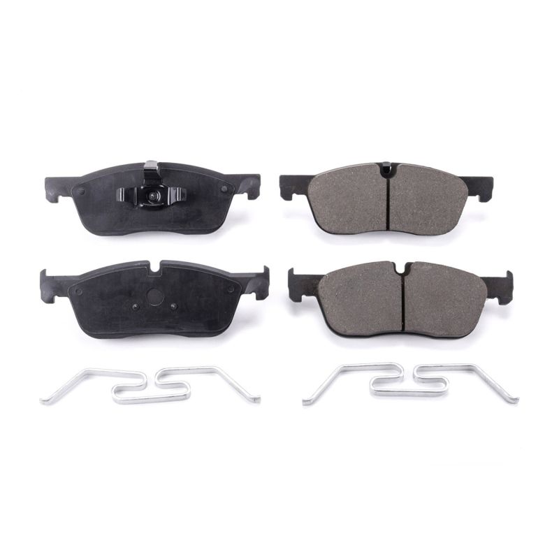 PowerStop Power Stop 17-19 Jaguar F-Pace Front Z17 Evolution Ceramic Brake Pads w/Hardware - Brakes Rotors &