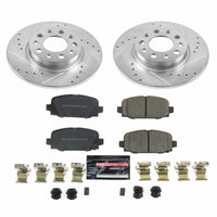 PowerStop Power Stop 17-19 Jeep Compass Rear Z23 Evolution Sport Brake Kit - Brakes Rotors & Pads