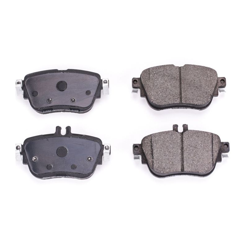 PowerStop Power Stop 17-19 Mercedes-Benz E300 Rear Z17 Evolution Ceramic Brake Pads w/Hardware - Brakes Rotors &