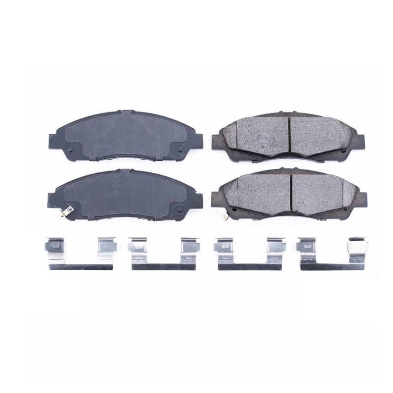 PowerStop Power Stop 18-19 Buick Enclave Front Z17 Evolution Ceramic Brake Pads w/Hardware - Brakes Rotors &