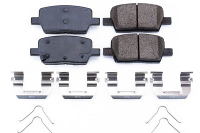 PowerStop Power Stop 18-19 Buick Enclave Rear Z17 Evolution Ceramic Brake Pads w/Hardware - Brakes Rotors &
