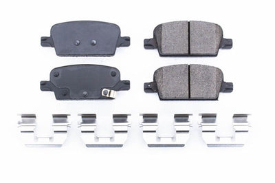 PowerStop Power Stop 18-19 Chevrolet Malibu Rear Z17 Evolution Ceramic Brake Pads w/Hardware - Brakes Rotors &