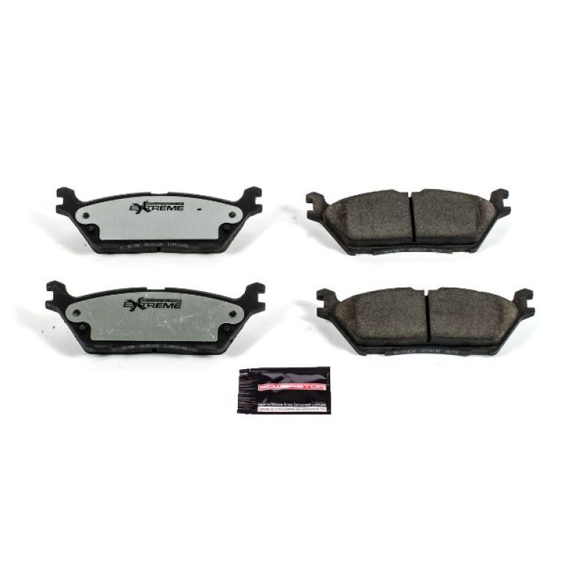 PowerStop Power Stop 18-19 Ford Expedition Rear Z36 Truck & Tow Brake Pads w/Hardware - Brakes Rotors