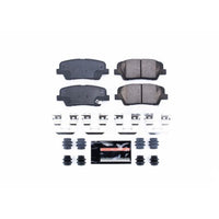 PowerStop Power Stop 18-19 Genesis G80 Rear Z23 Evolution Sport Brake Pads w/Hardware - Brakes Rotors &