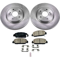 PowerStop Power Stop 18-19 Honda Accord Front Autospecialty Brake Kit - Brakes Rotors & Pads