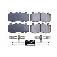 PowerStop Power Stop 18-19 Jeep Grand Cherokee Front Z23 Evolution Sport Brake Pads w/Hardware - Brakes Rotors &
