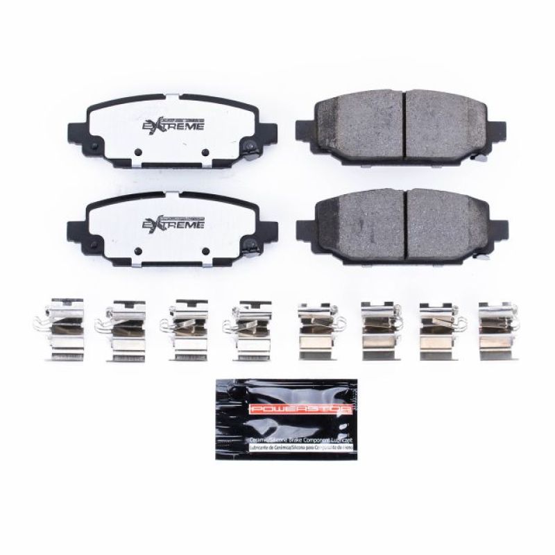 PowerStop Power Stop 18-19 Jeep Wrangler Rear Z36 Truck & Tow Brake Pads w/Hardware - Brakes Rotors