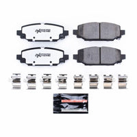 PowerStop Power Stop 18-19 Jeep Wrangler Rear Z36 Truck & Tow Brake Pads w/Hardware - Brakes Rotors