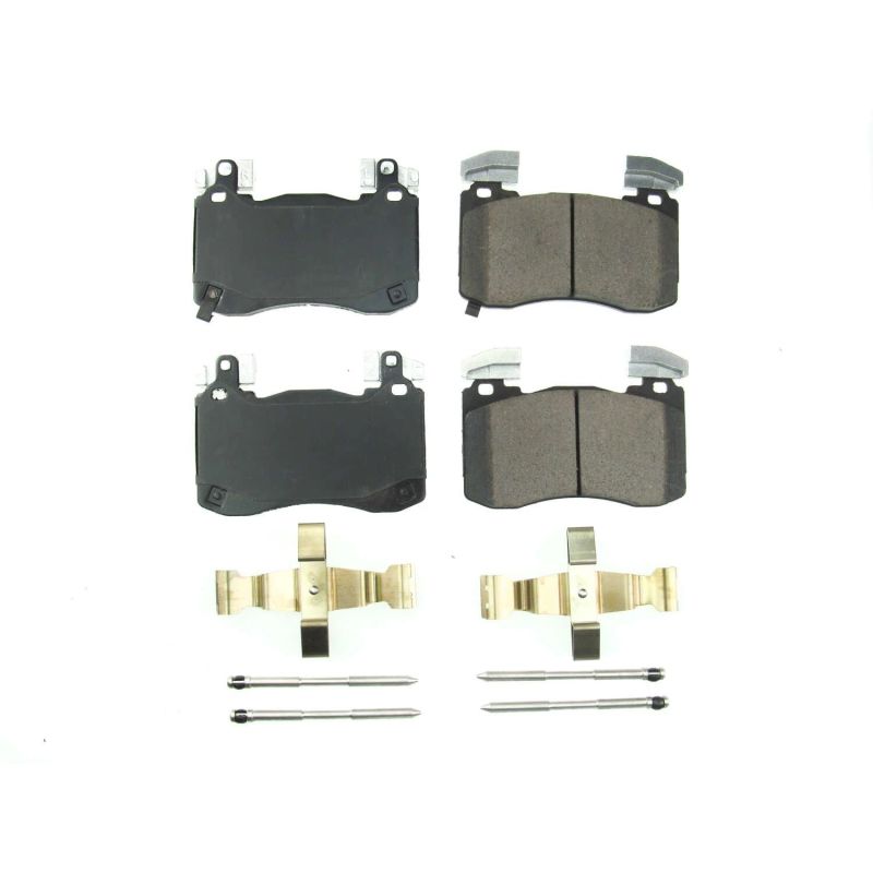 PowerStop Power Stop 18-19 Kia Stinger Front Z17 Evolution Ceramic Brake Pads w/Hardware - Brakes Rotors &