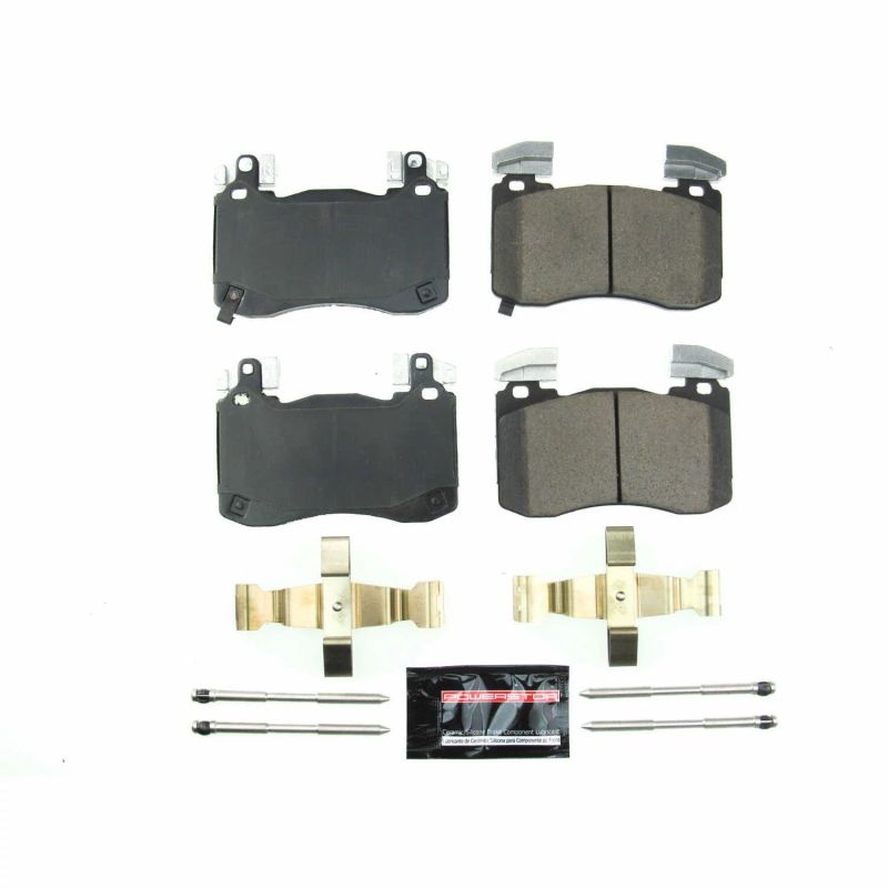 PowerStop Power Stop 18-19 Kia Stinger Front Z23 Evolution Sport Brake Pads w/Hardware - Brakes Rotors &