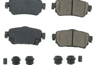 PowerStop Power Stop 18-19 Nissan Leaf Rear Z17 Evolution Ceramic Brake Pads w/Hardware - Brakes Rotors &