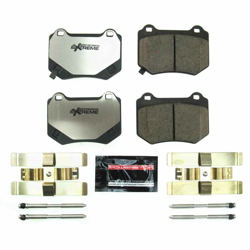 PowerStop Power Stop 18-19 Subaru WRX STi Rear Z26 Extreme Street Brake Pads w/Hardware - Brakes Rotors &