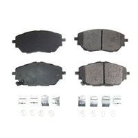 PowerStop Power Stop 18-19 Toyota C-HR Front Z17 Evolution Ceramic Brake Pads w/Hardware - Brakes Rotors &