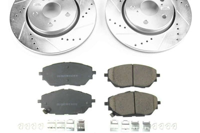 PowerStop Power Stop 18-19 Toyota C-HR Front Z23 Evolution Sport Brake Kit - Brakes Rotors & Pads