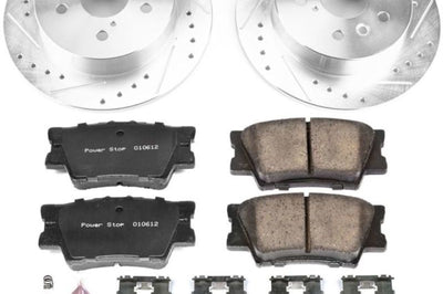 PowerStop Power Stop 18-19 Toyota Camry Rear Z23 Evolution Sport Brake Kit - Brakes Rotors & Pads