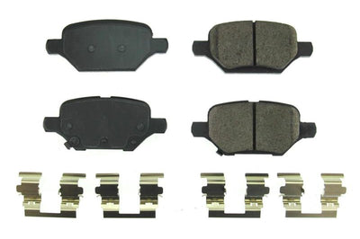 PowerStop Power Stop 18-20 Buick Encore Rear Z17 Evolution Ceramic Brake Pads w/Hardware - Brakes Rotors &