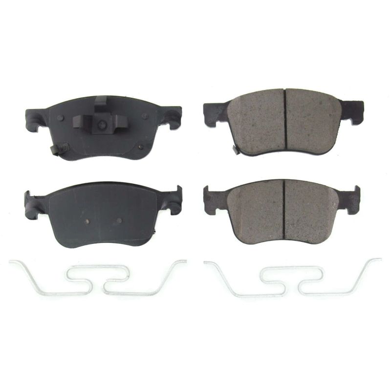 PowerStop Power Stop 18-20 Honda Accord Front Z17 Evolution Ceramic Brake Pads w/Hardware - Brakes Rotors &