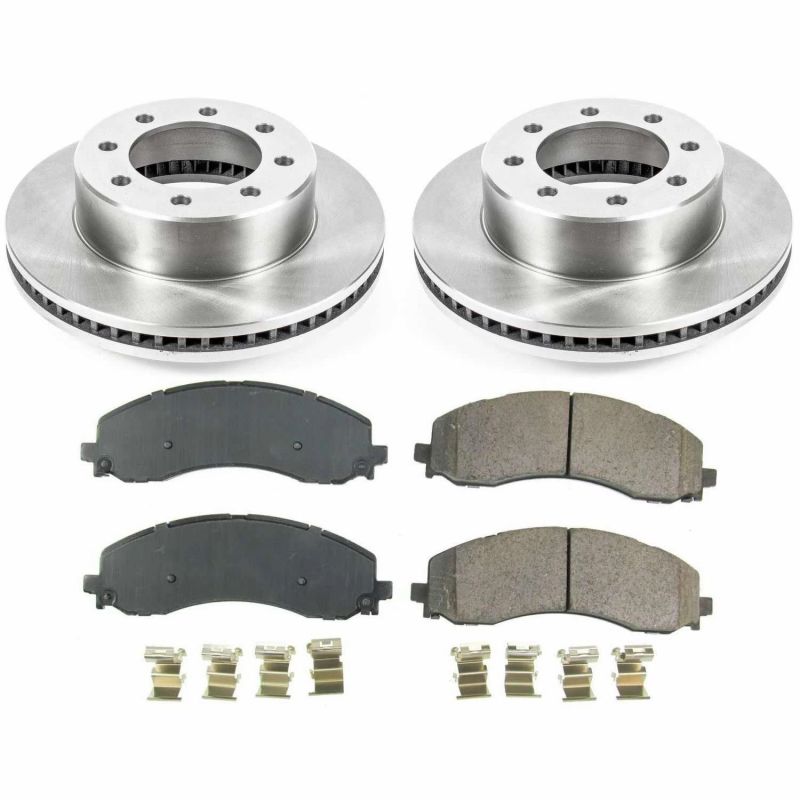 PowerStop Power Stop 19-22 Ram 3500 Front Autospecialty Brake Kit - Brakes Rotors & Pads