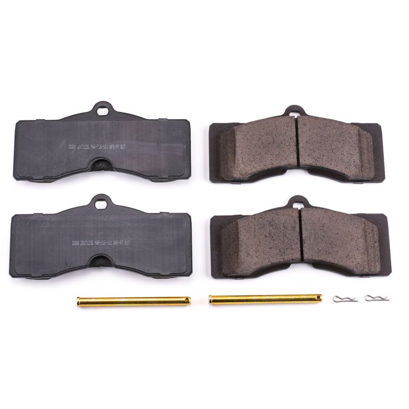 PowerStop Power Stop 1969 Chevrolet Camaro Front or Rear Z17 Evolution Ceramic Brake Pads w/Hardware - Brakes Rotors &