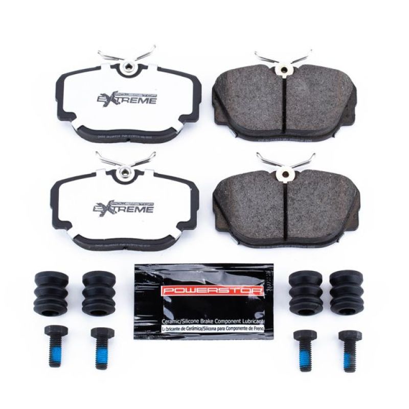 PowerStop Power Stop 1991 BMW 318i Front or Rear Z36 Truck & Tow Brake Pads w/Hardware - Brakes Rotors