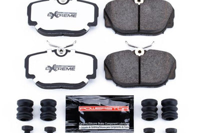 PowerStop Power Stop 1991 BMW 318i Front or Rear Z36 Truck & Tow Brake Pads w/Hardware - Brakes Rotors