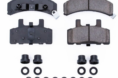 PowerStop Power Stop 1993 Cadillac 60 Special Front Z17 Evolution Ceramic Brake Pads w/Hardware - Brakes Rotors &