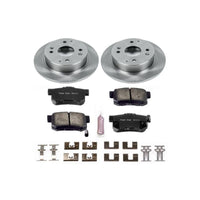 PowerStop Power Stop 1997 Acura CL Rear Autospecialty Brake Kit - Brakes Rotors & Pads
