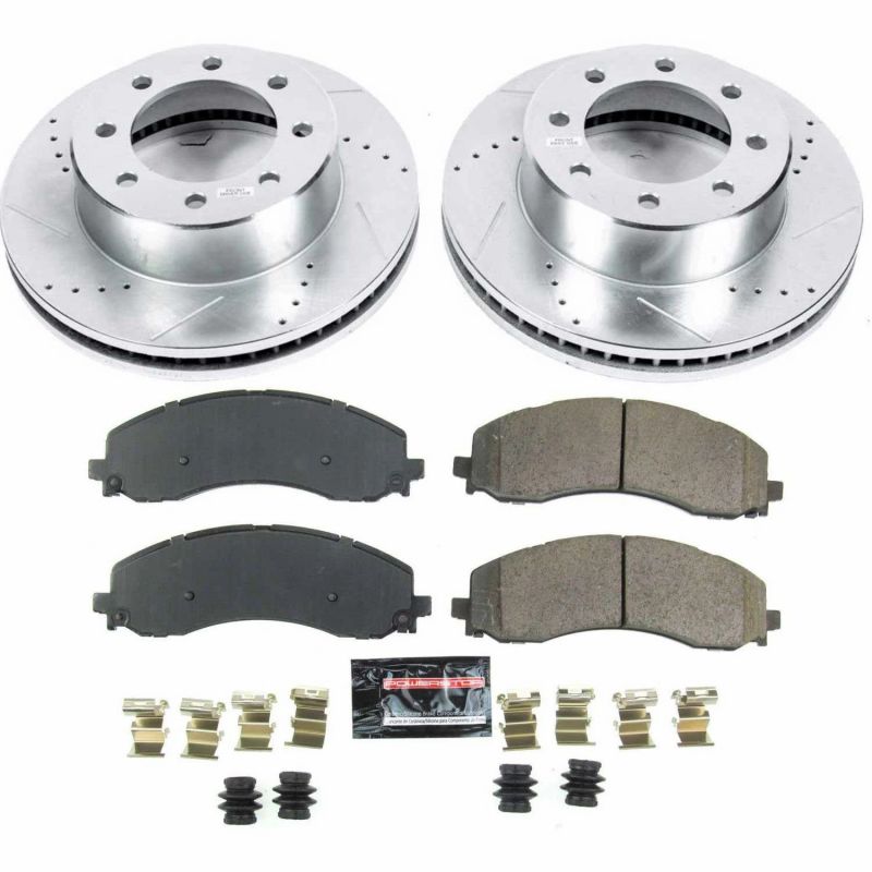 PowerStop Power Stop 20-22 Ram 3500 Front Z23 Evolution Brake Kit - Brakes Rotors & Pads