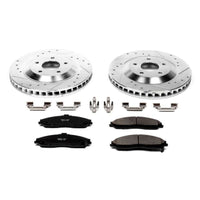 PowerStop Power Stop 2004 Cadillac XLR Front Z23 Evolution Sport Brake Kit - Brakes Rotors & Pads