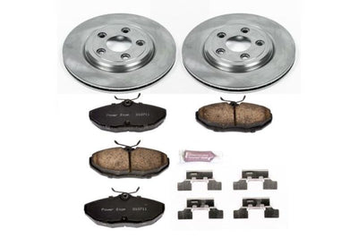 PowerStop Power Stop 2005 Jaguar Vanden Plas Rear Autospecialty Brake Kit - Brakes Rotors & Pads