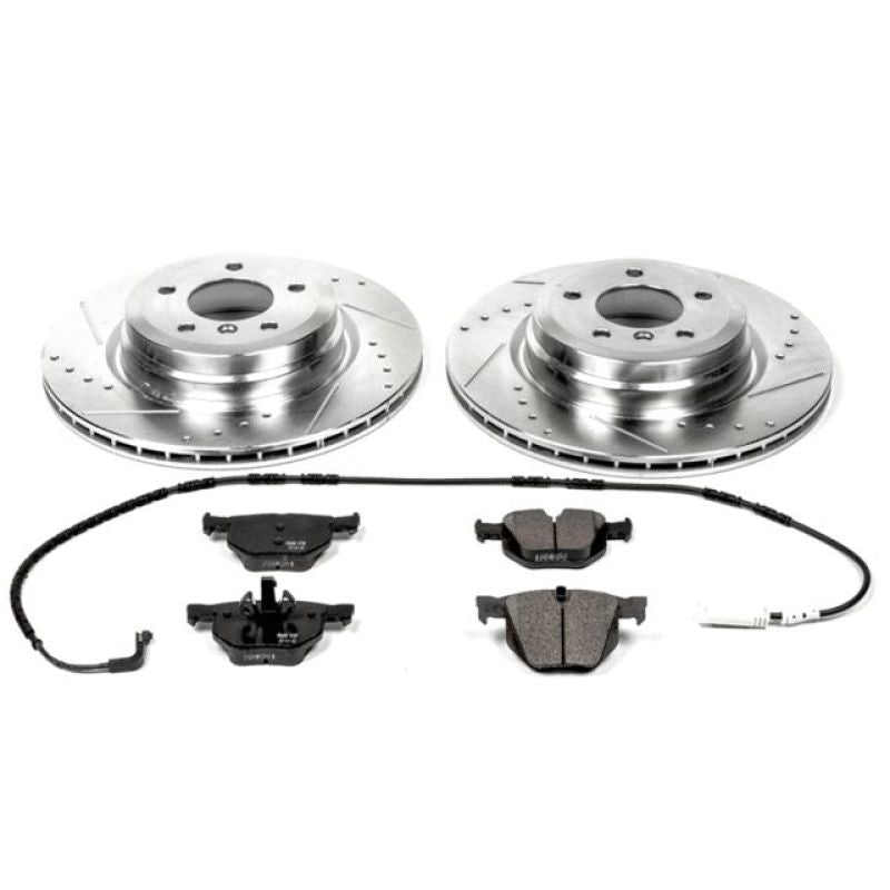 PowerStop Power Stop 2006 BMW 330i Rear Z23 Evolution Sport Brake Kit - Brakes Rotors & Pads