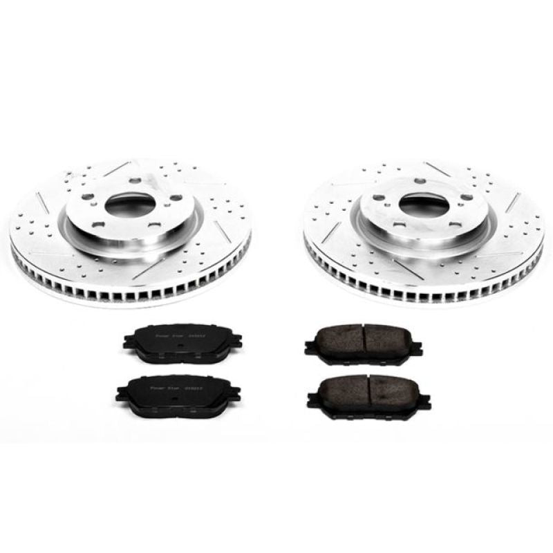 PowerStop Power Stop 2006 Lexus GS300 Front Z23 Evolution Sport Brake Kit - Brakes Rotors & Pads