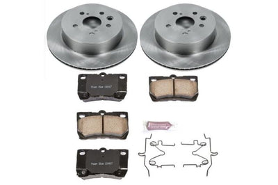 PowerStop Power Stop 2006 Lexus GS300 Rear Autospecialty Brake Kit - Brakes Rotors & Pads