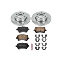 PowerStop Power Stop 2008 Audi A3 Rear Autospecialty Brake Kit - Brakes Rotors & Pads