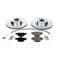 PowerStop Power Stop 2009 BMW 335i xDrive Front Z23 Evolution Sport Brake Kit - Brakes Rotors & Pads